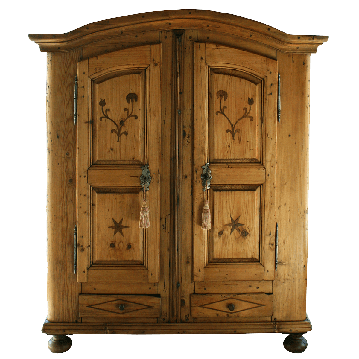 Petite armoire à 2 portes et 2 tiroirs