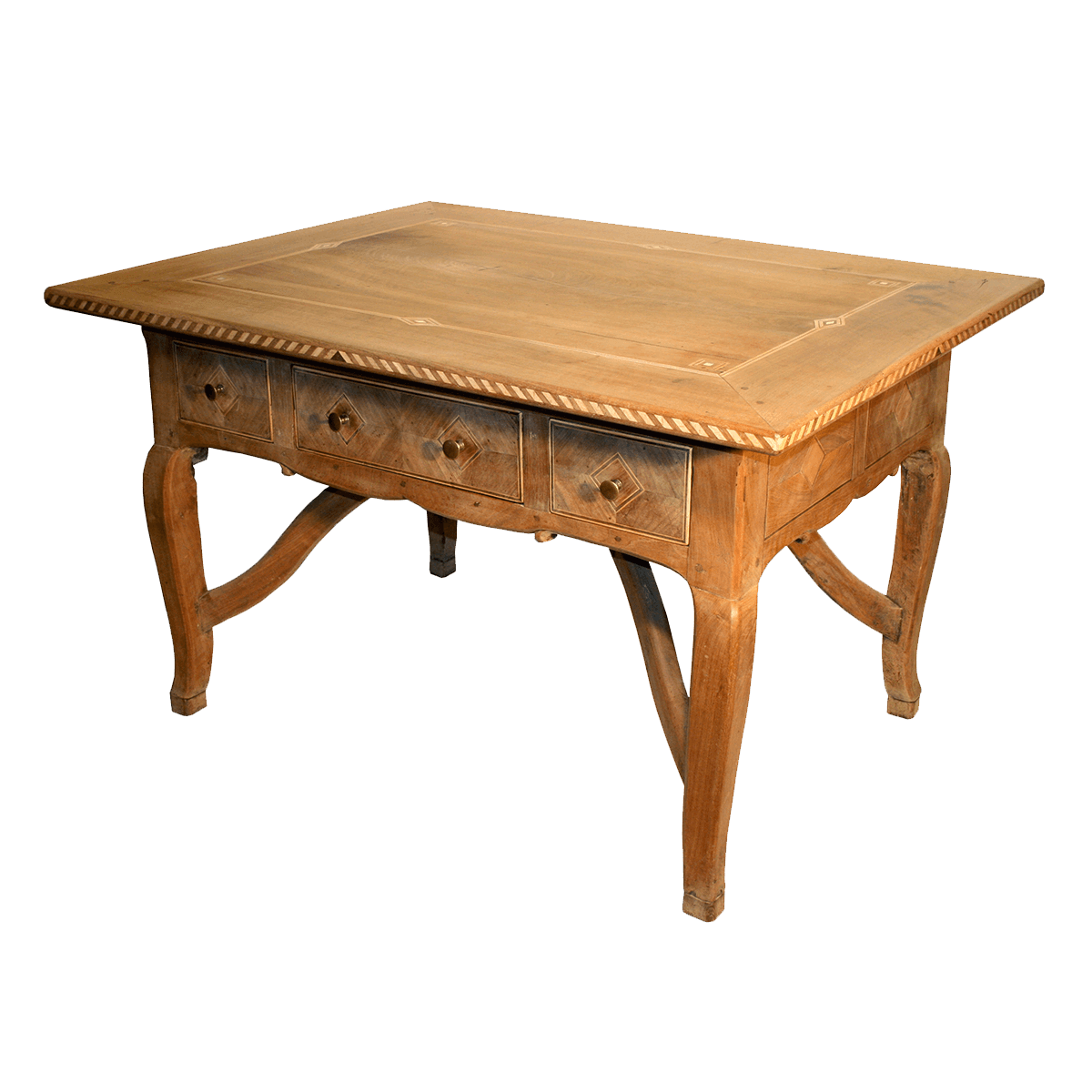 Table de milieu marquetée