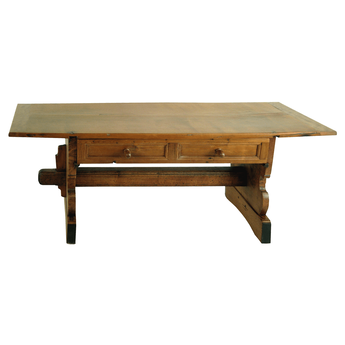 Table « Renaissance » à sabots, abaissée