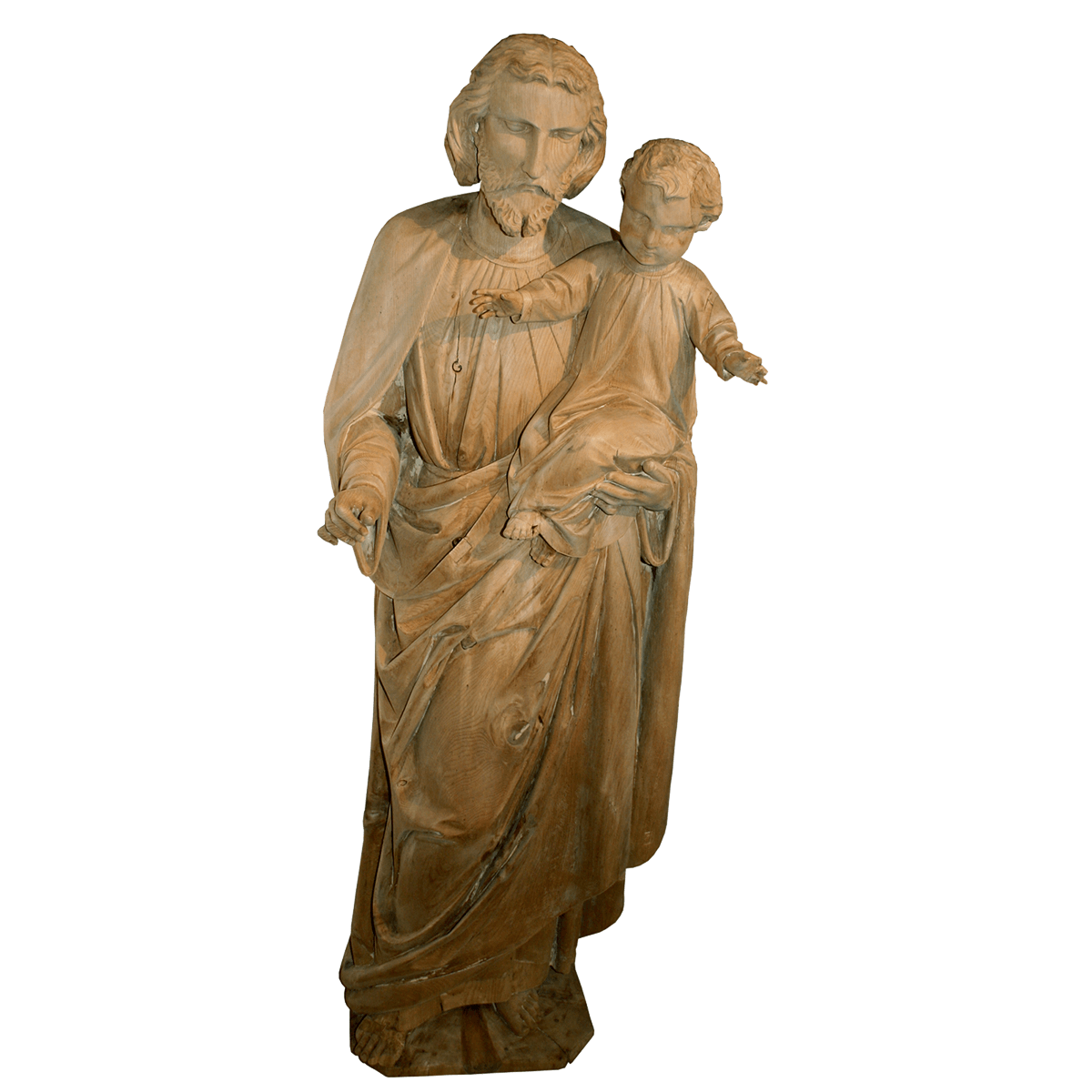 Statue « Joseph portant Jésus dans ses bras »