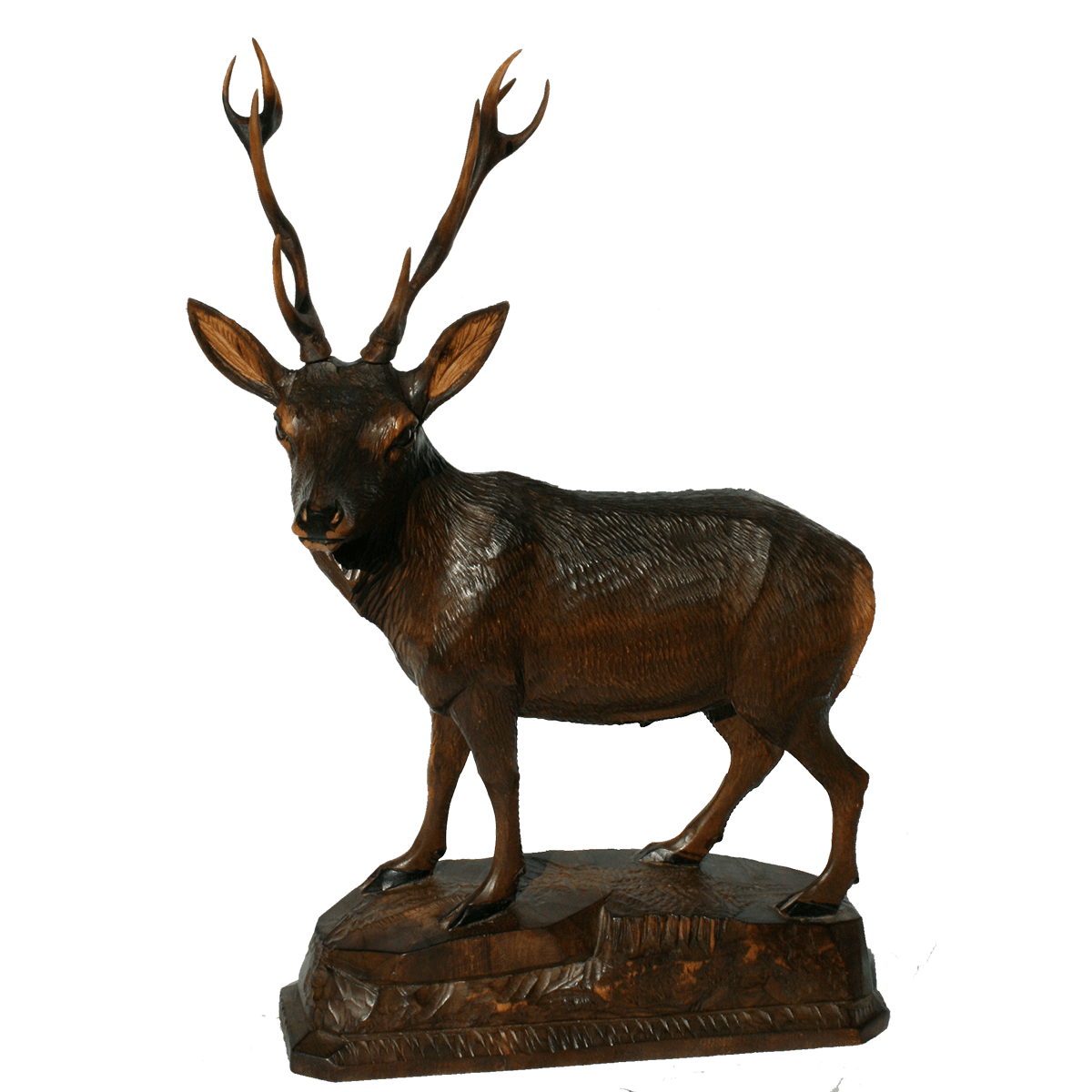 Sculpture de Brienz cerf