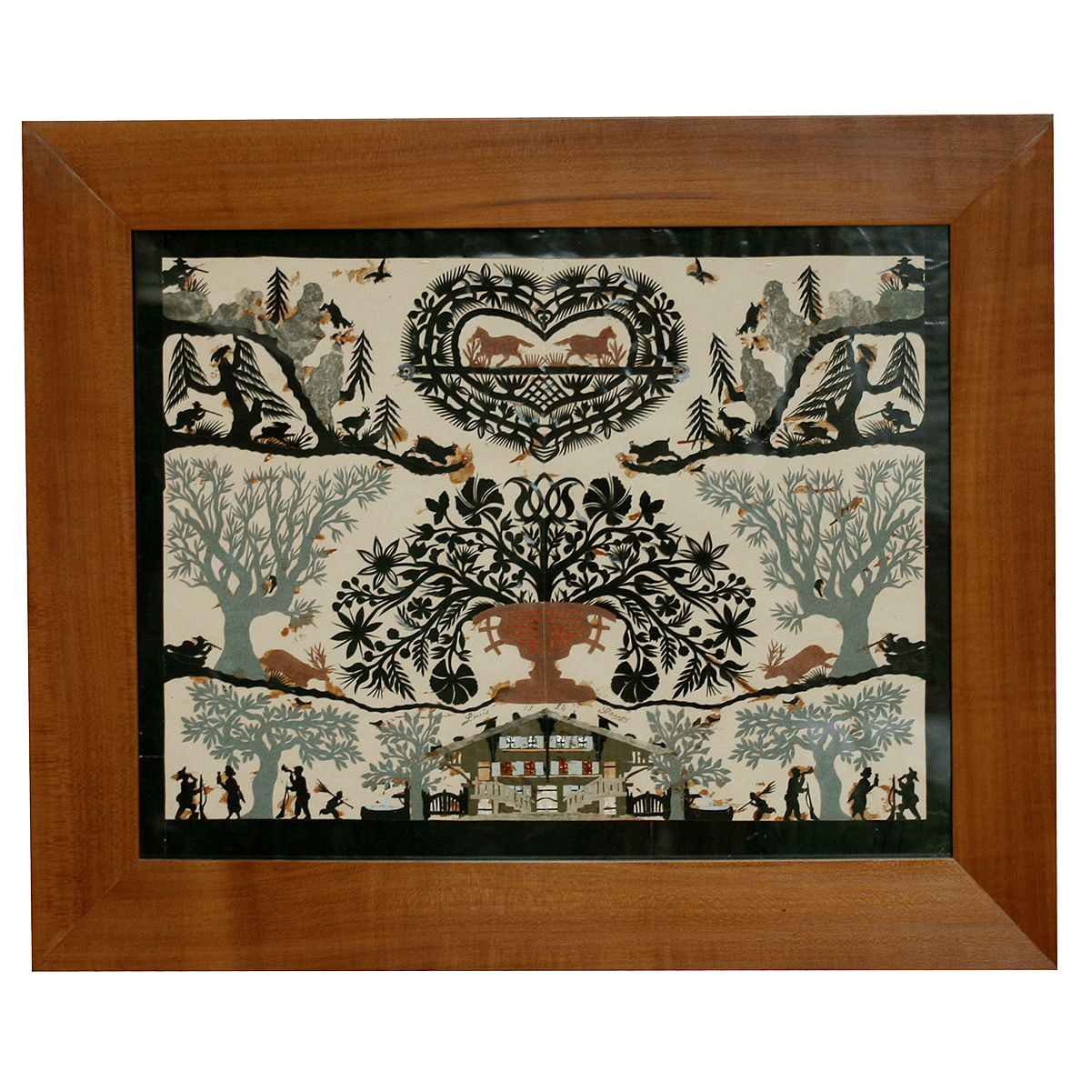 Découpage de Louis Saugy (1871-1953) dit « Louis à Jules »