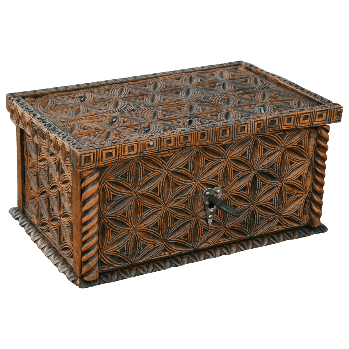 Coffret sculpté