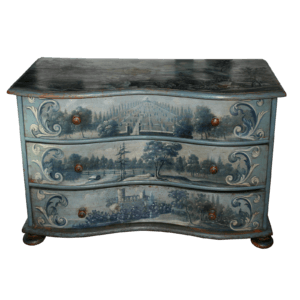 Commode peinte à 3 tiroirs