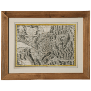 Carte de L'Oberland par Samuel Loup de Rougemont