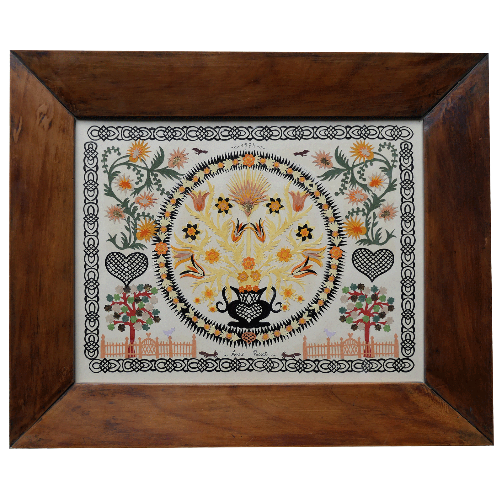 Découpage d'Anne Rosat.