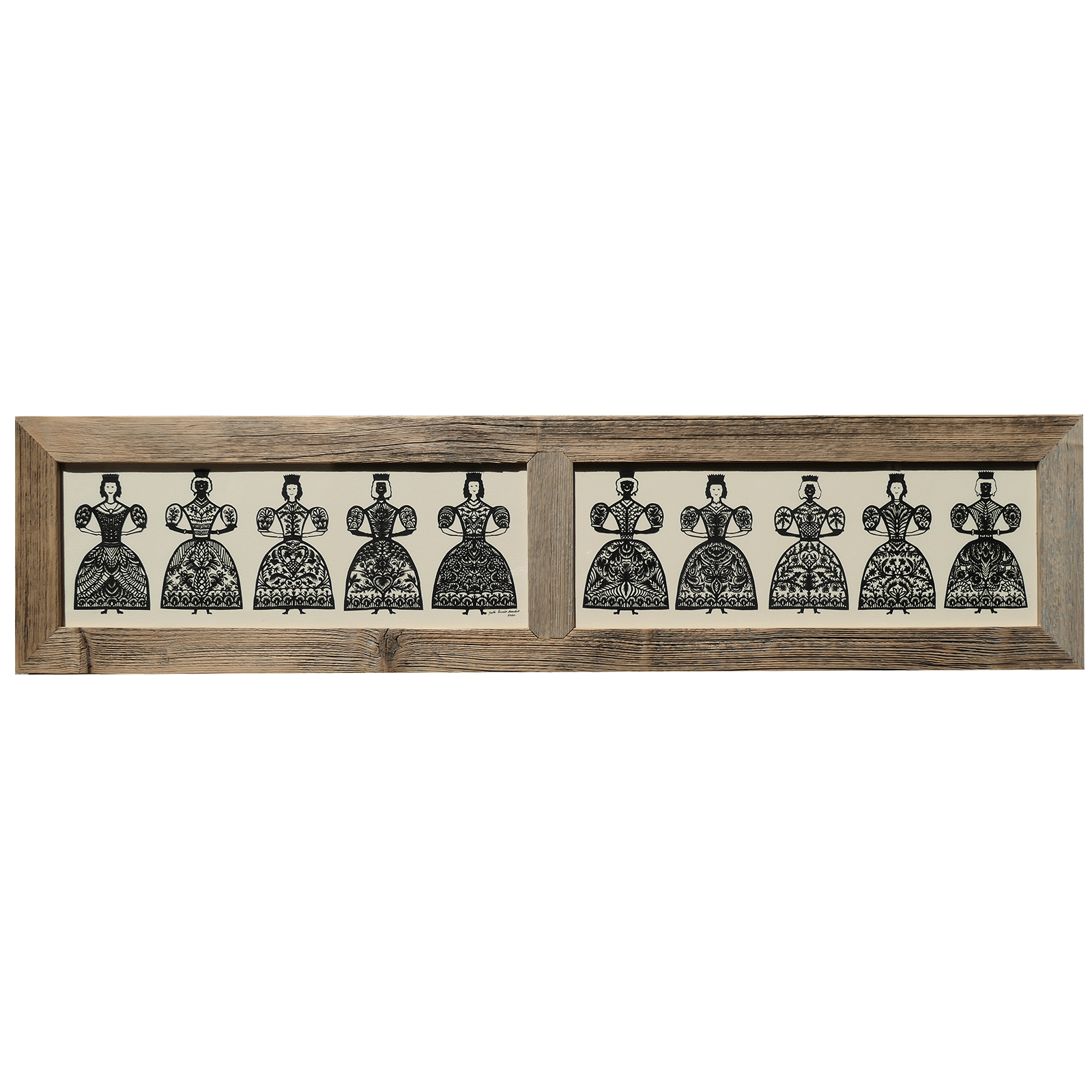 Découpage d'Yvette Rossier.