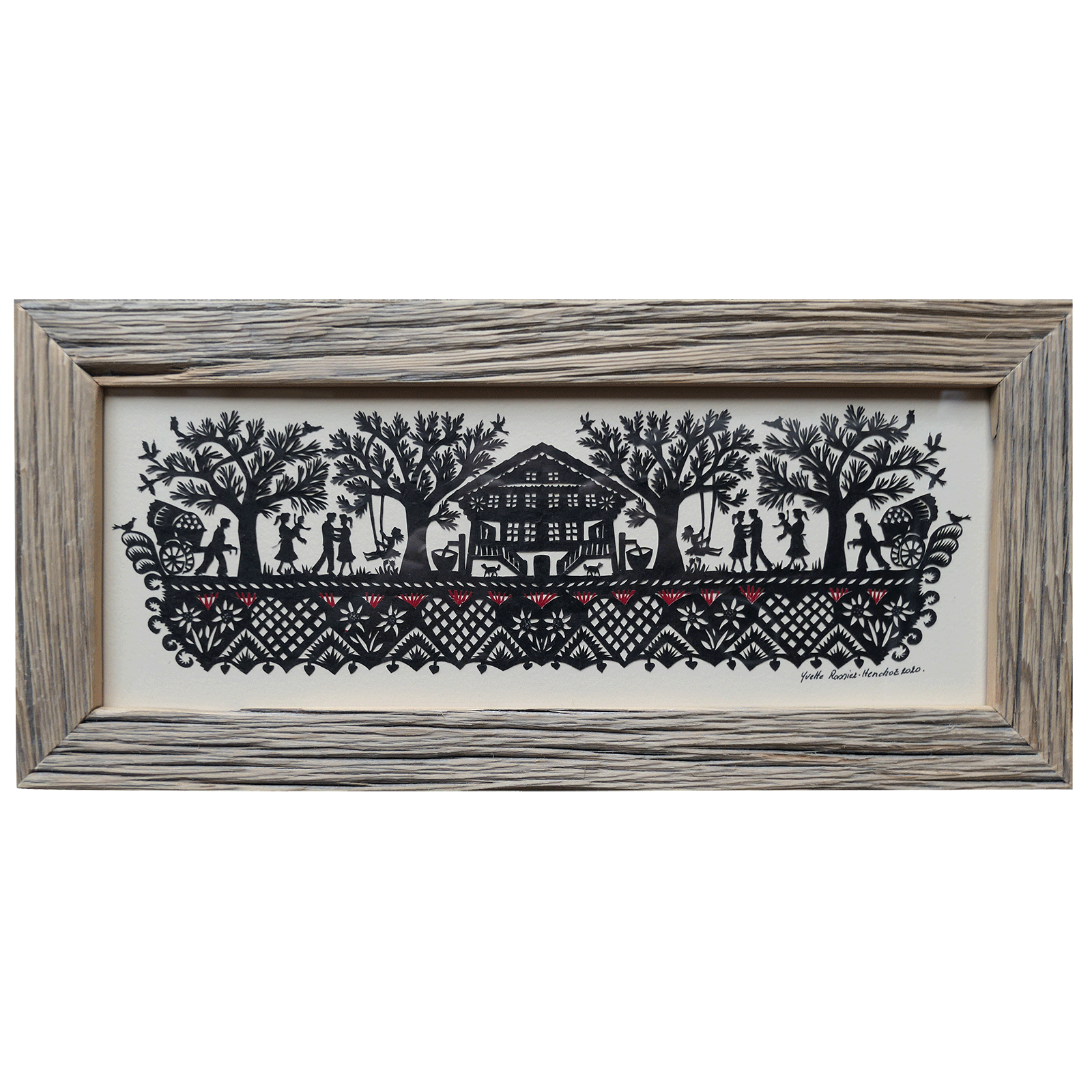 Découpage d'Yvette Rossier.