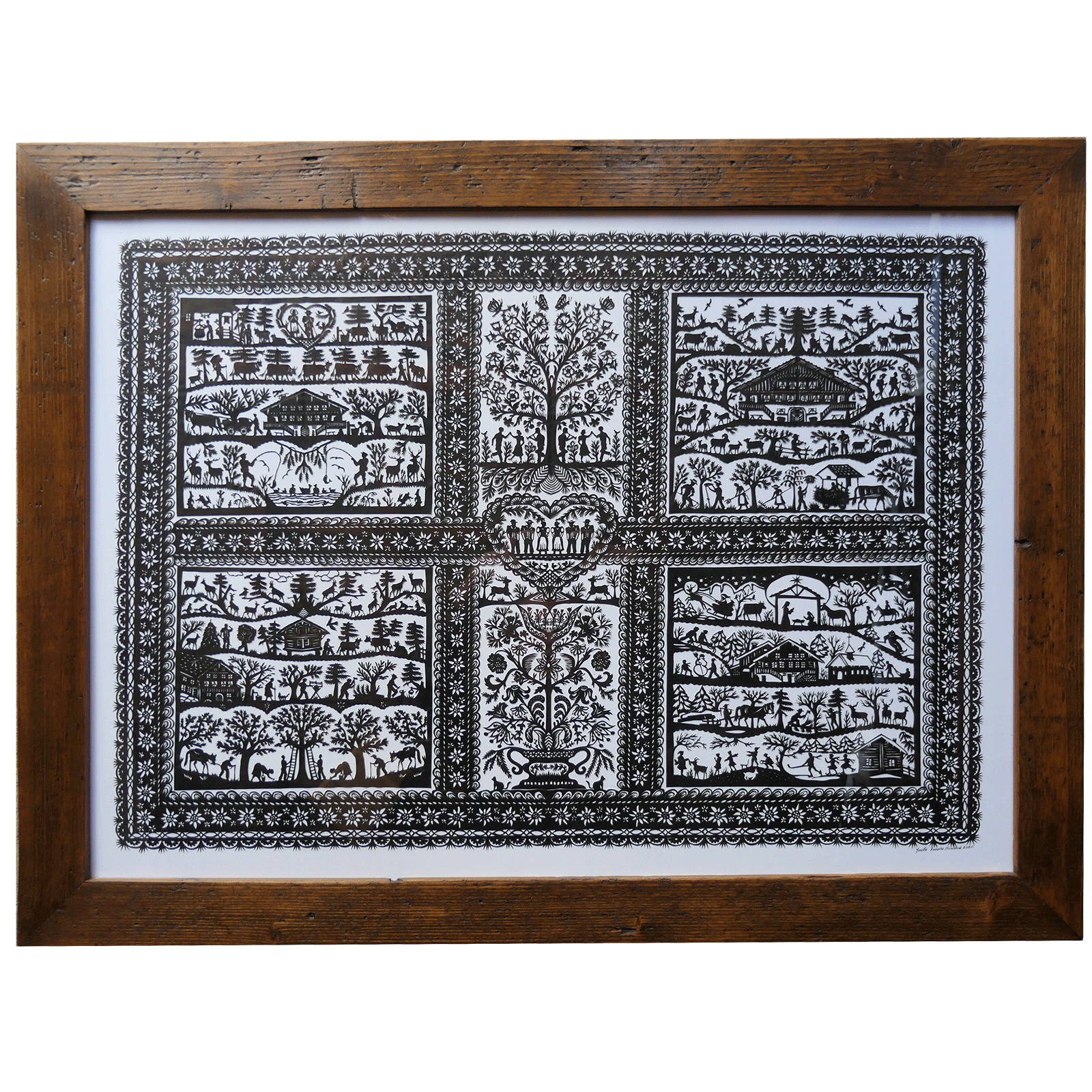 Découpage d'Yvette Rossier
