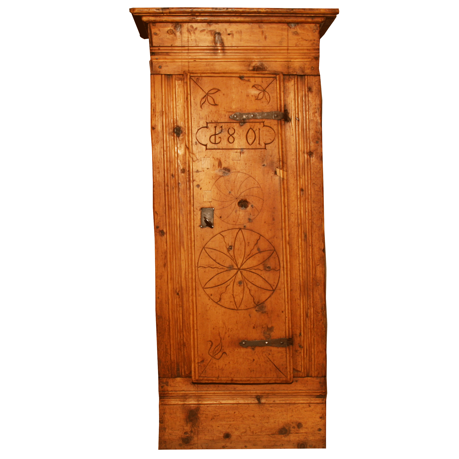 Armoire étroite une porte 1801