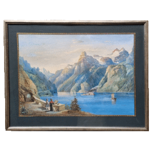 Aquarelle sur papier - 
