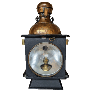 Lampe à pétrole de locomotive