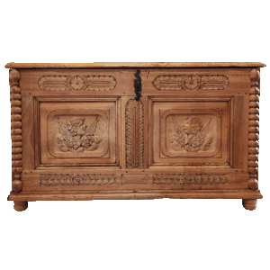 Coffre renaissance sculpté