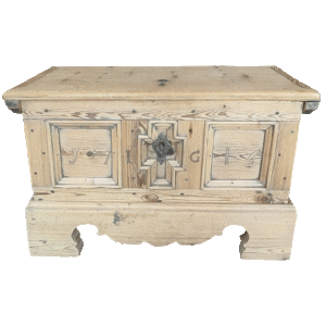 Petit coffre marqueté