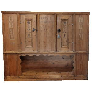 Meuble d'appui grisonnais