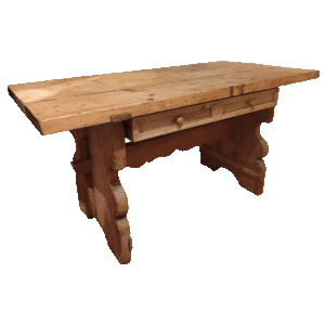Table du Pays-d'Enhaut avec grand tiroir