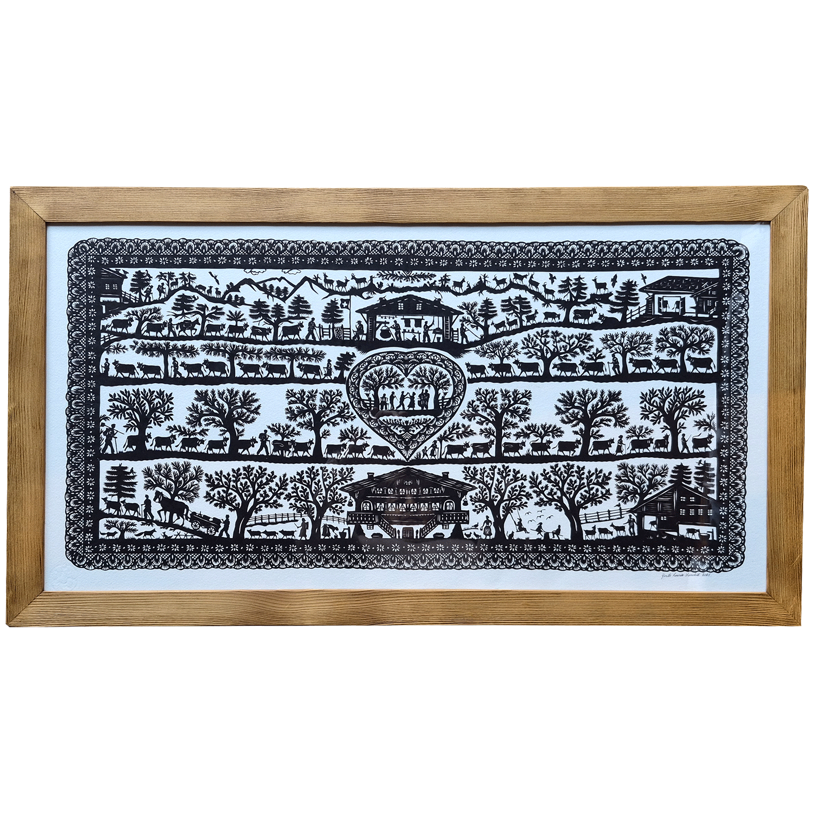 Découpage D'Yvette Rossier-Henchoz